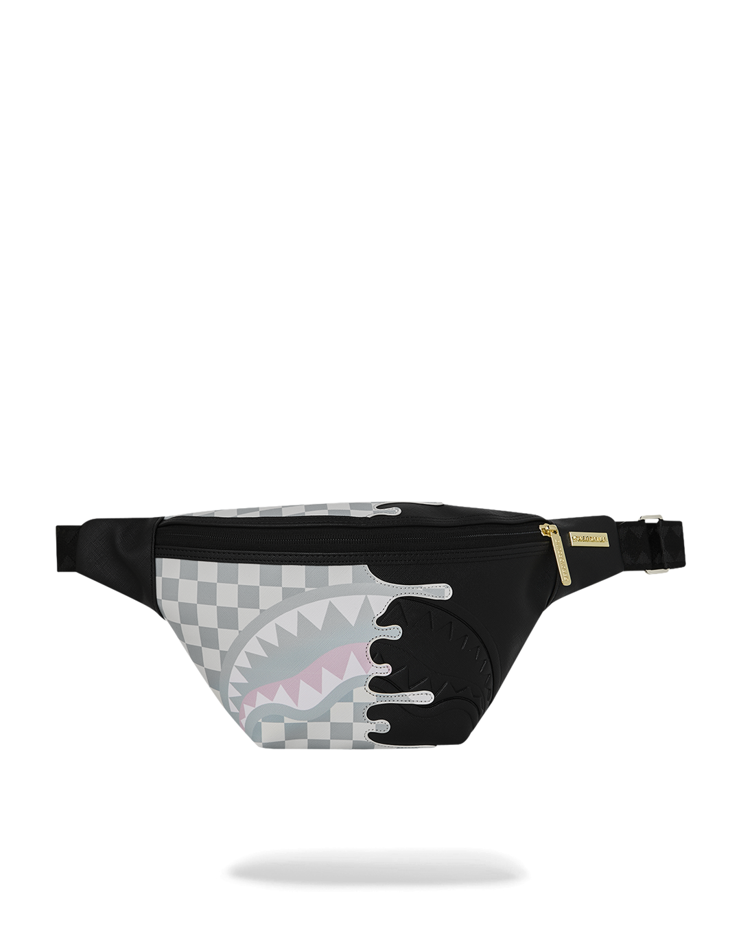 CREAM CHECK UNFINISHED SHARK SAVVY CROSSBODY