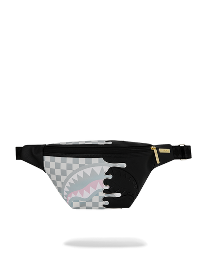 CREAM CHECK UNFINISHED SHARK SAVVY CROSSBODY