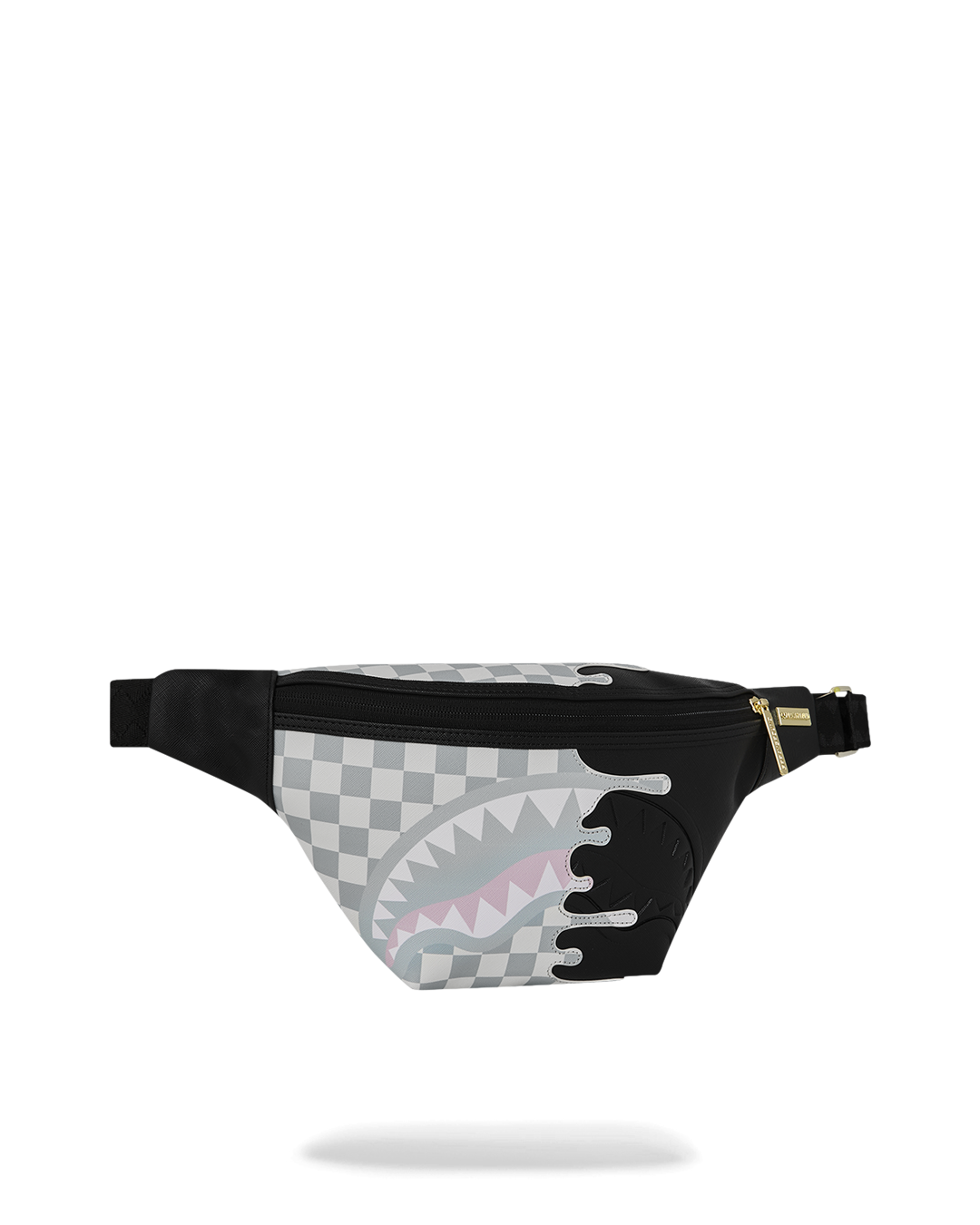 CREAM CHECK UNFINISHED SHARK SAVVY CROSSBODY