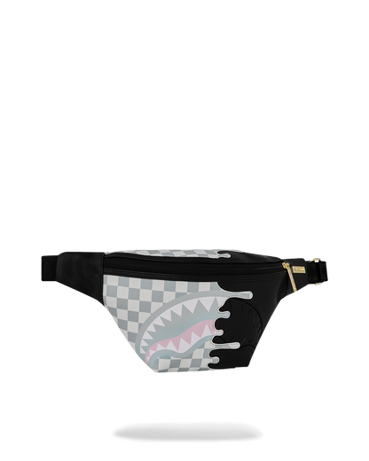CREAM CHECK UNFINISHED SHARK SAVVY CROSSBODY