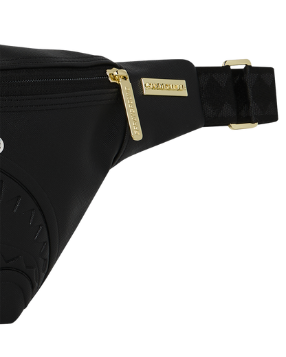CREAM CHECK UNFINISHED SHARK SAVVY CROSSBODY