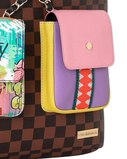 HANGING POCKETS MIX UP DLXSV BACKPACK