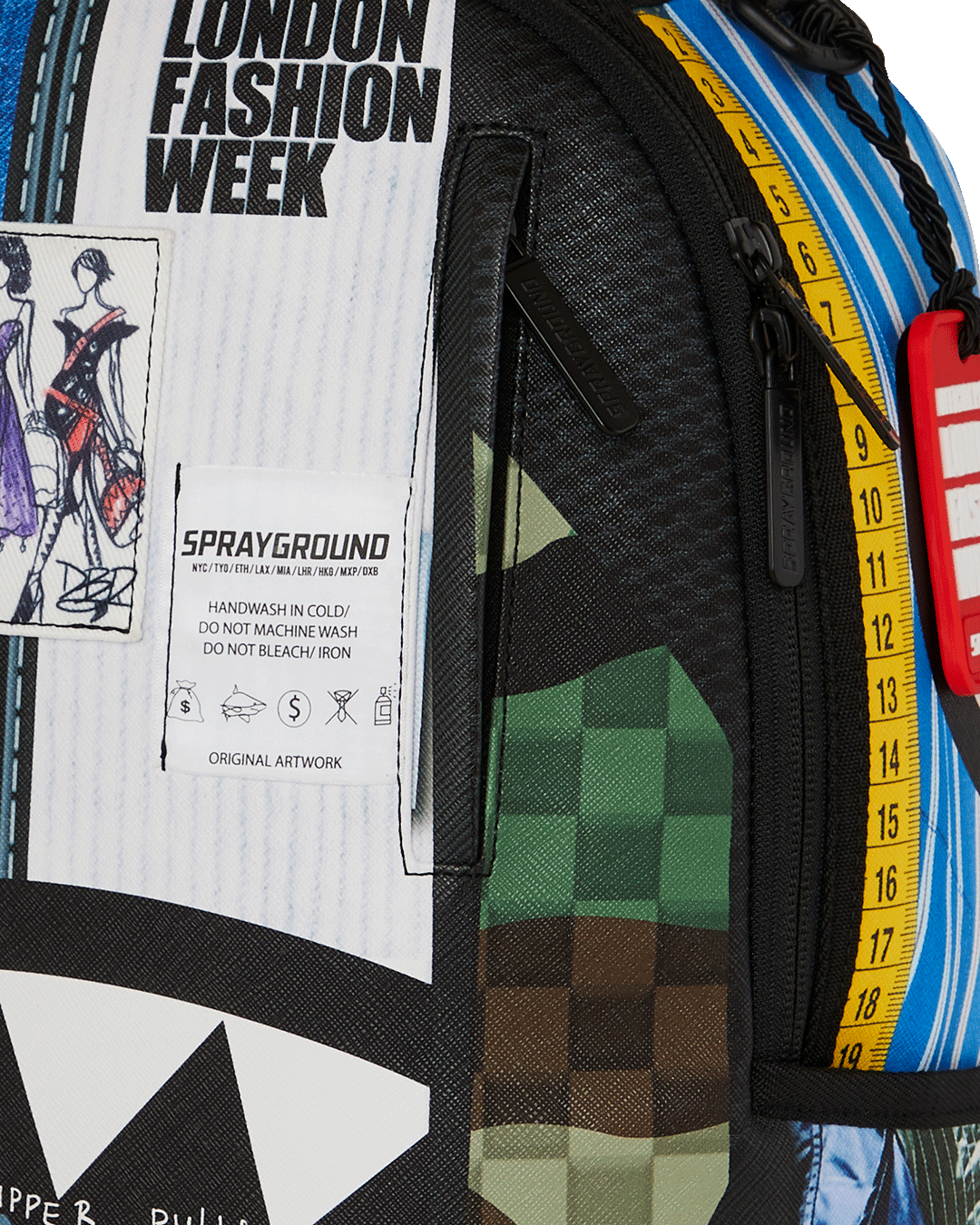 LONDON FASHION WEEK FASHION BOARD DLXSV BACKPACK