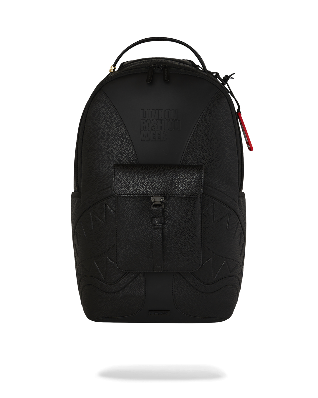 LONDON FASHION WEEK BLACK POCKET DLXSV BACKPACK