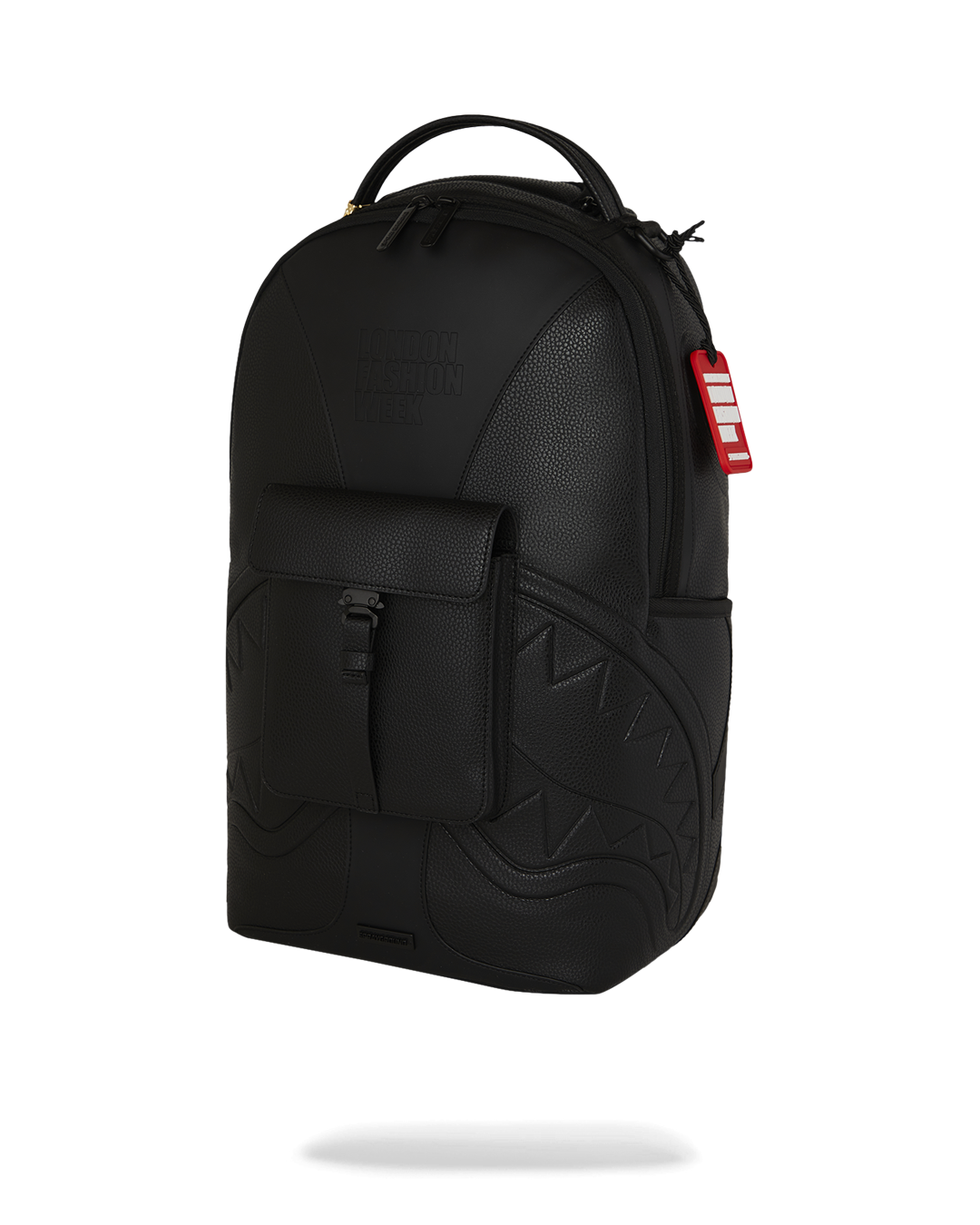 LONDON FASHION WEEK BLACK POCKET DLXSV BACKPACK