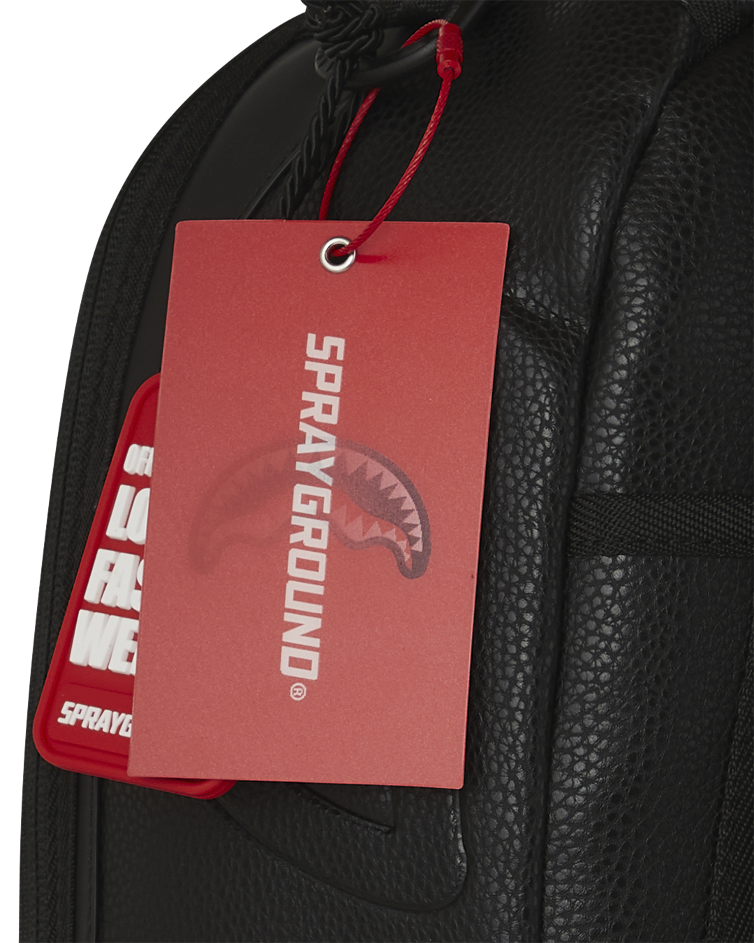 LONDON FASHION WEEK BLACK POCKET DLXSV BACKPACK