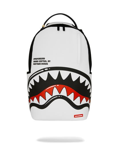 SHARK CENTRAL BUBBLY WHITE DLXSV BACKPACK