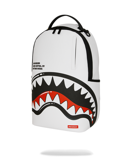 SHARK CENTRAL BUBBLY WHITE DLXSV BACKPACK