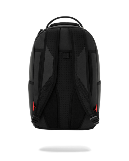 BLACKED OUT EMBOSSED GOLD TOOTH DLXSV BACKPACK