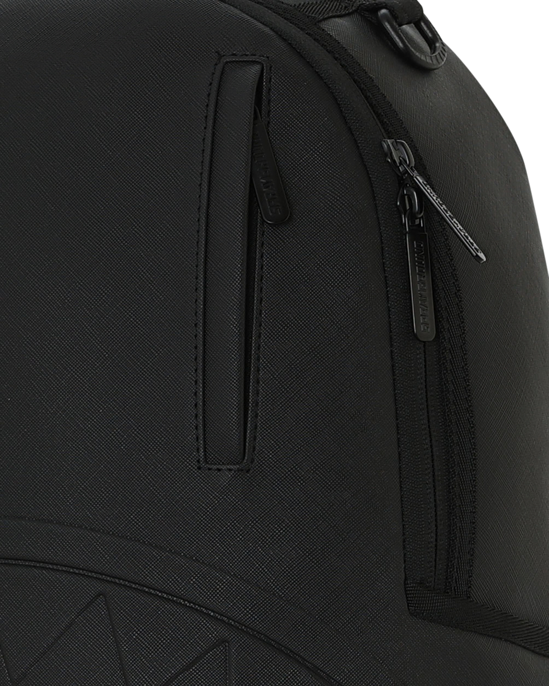BLACKED OUT EMBOSSED GOLD TOOTH DLXSV BACKPACK