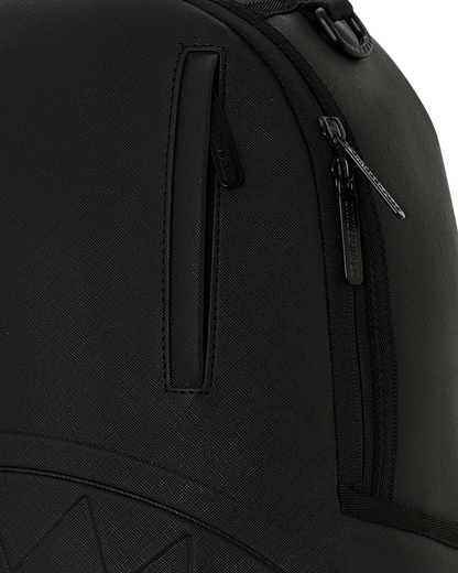 BLACKED OUT EMBOSSED GOLD TOOTH DLXSV BACKPACK