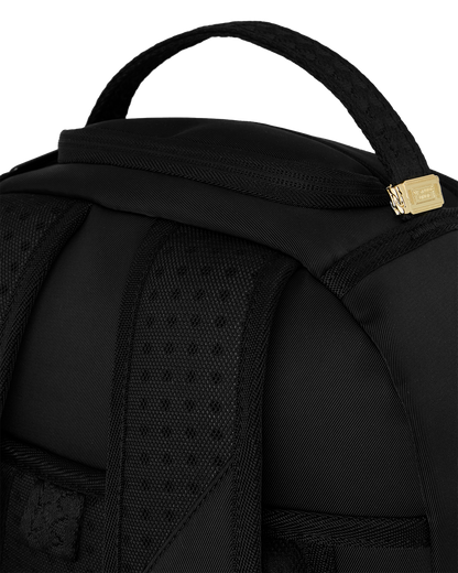 SHARK CENTRAL BLACK NYLON CAMO EMBOSSED SHARK DLXSR BACKPACK