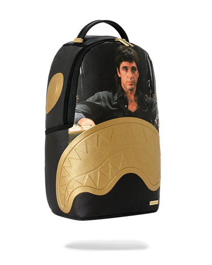 SCARFACE GOLD EMBOSSED DLXSV BACKPACK