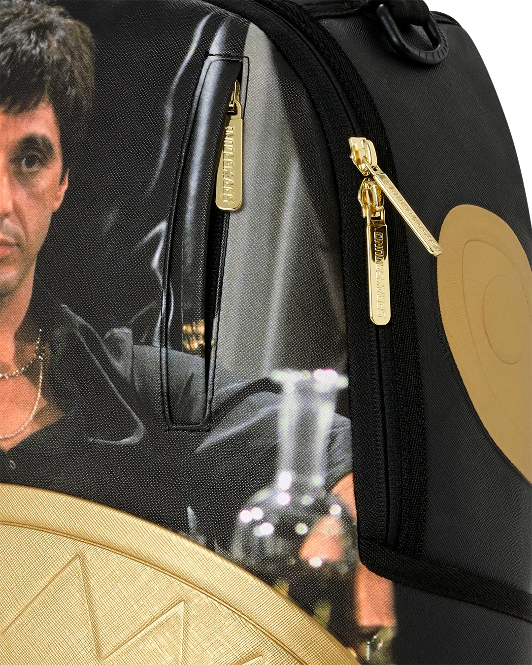 SCARFACE GOLD EMBOSSED DLXSV BACKPACK