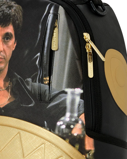 SCARFACE GOLD EMBOSSED DLXSV BACKPACK