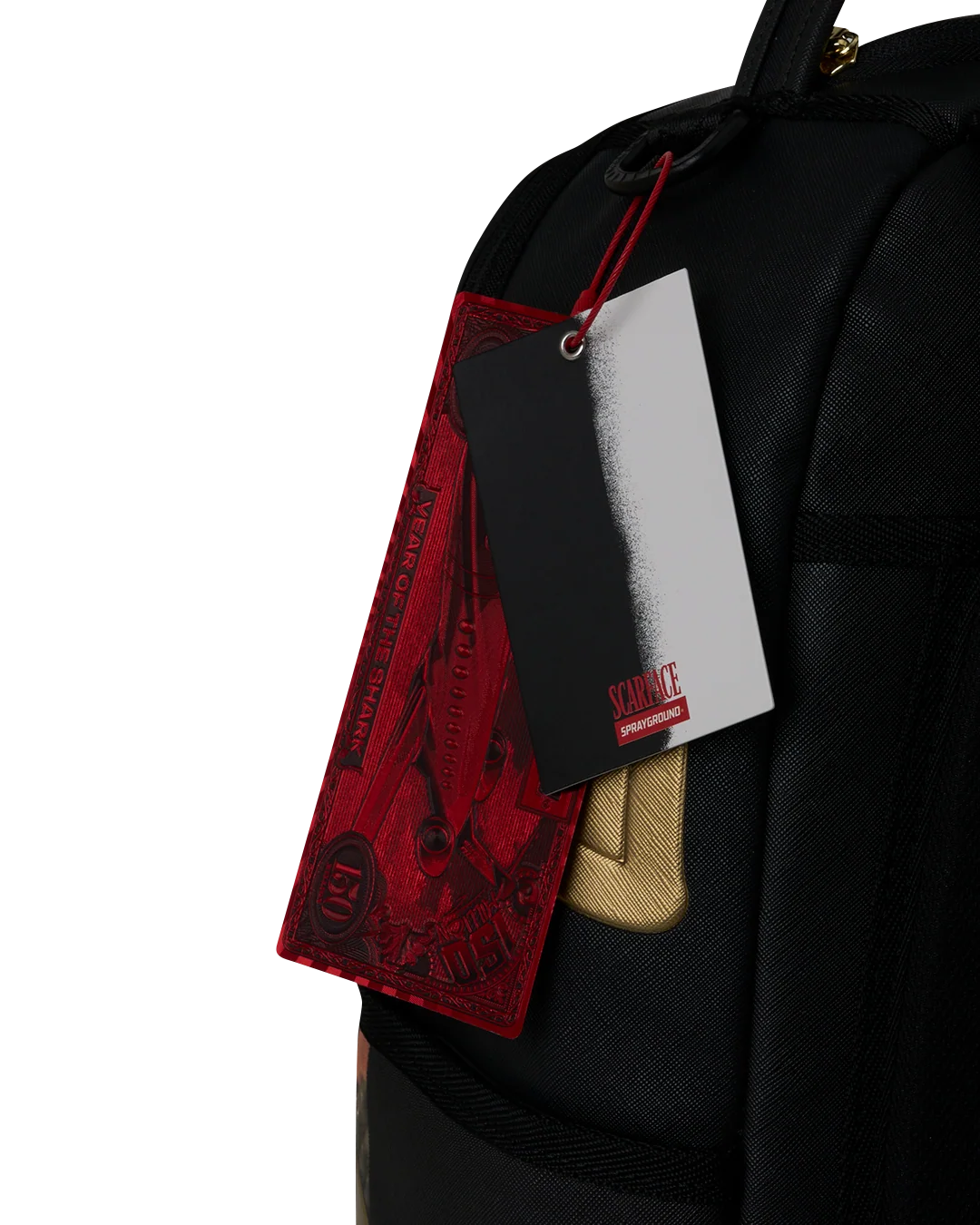 SCARFACE GOLD EMBOSSED DLXSV BACKPACK