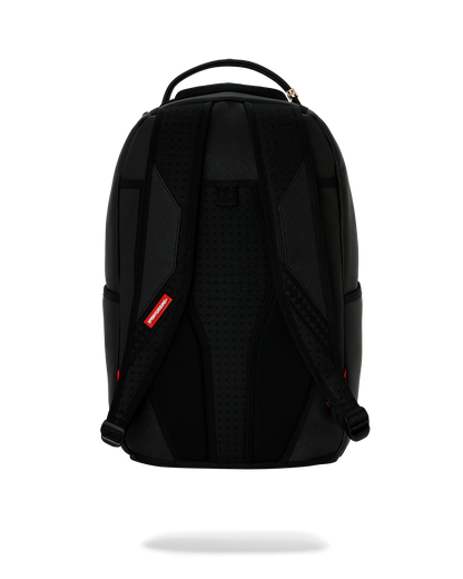 SHARK CENTRAL BLACK EMBROIDERED SHARK DLXSV BACKPACK