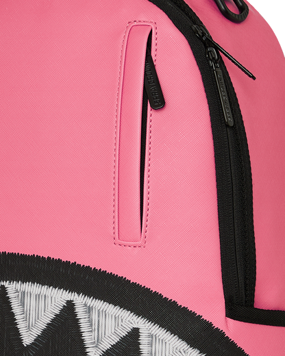 SHARK CENTRAL PINK EMBROIDERED SHARK DLXSV BACKPACK