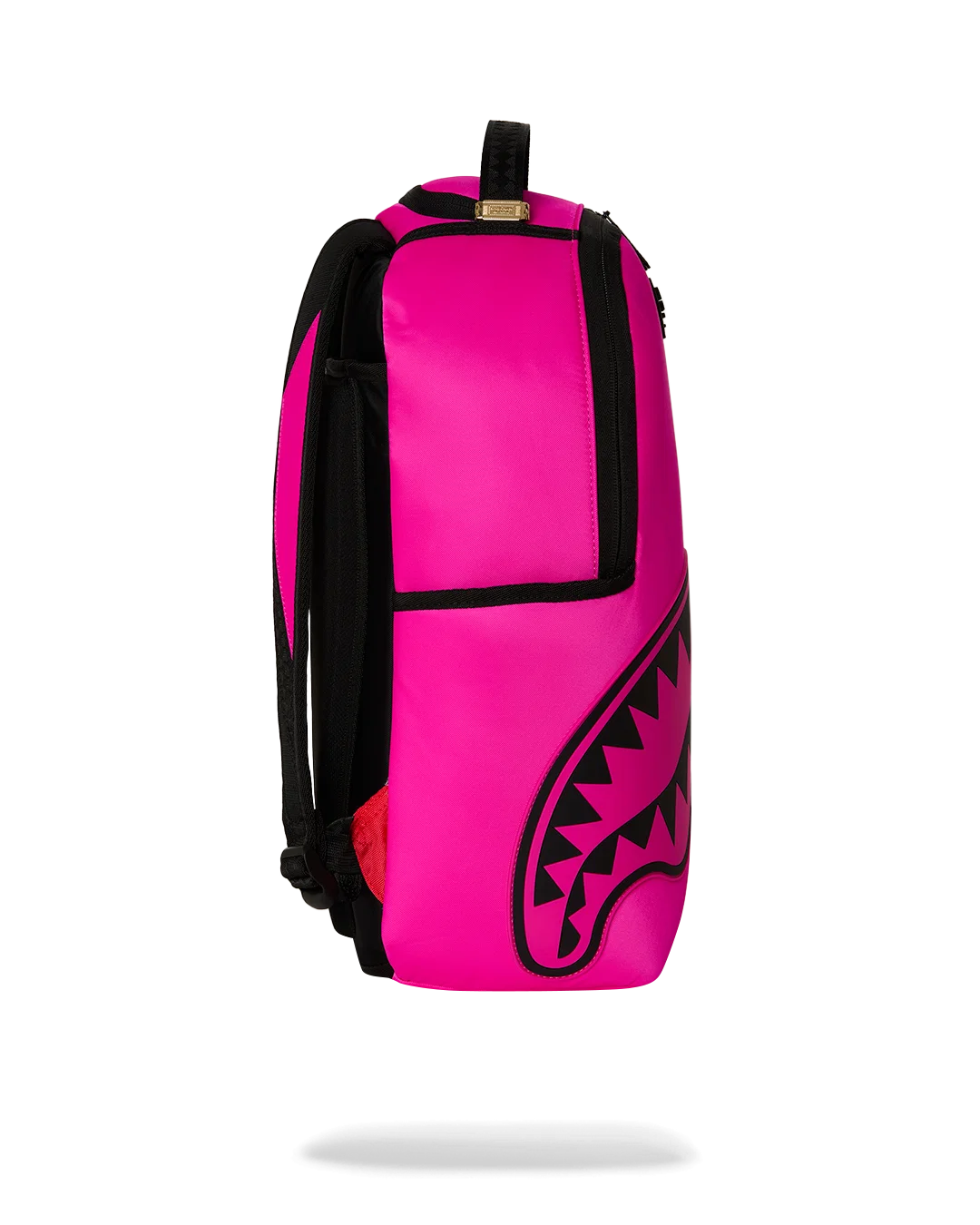 SHARK CENTRAL WHITE STENCIL SHARK PINK DLXSV BACKPACK