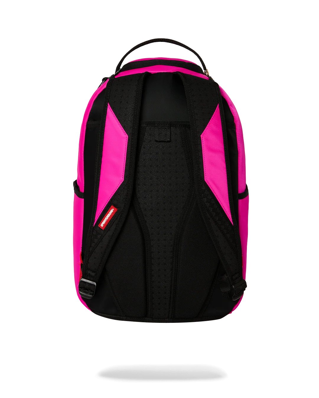 SHARK CENTRAL WHITE STENCIL SHARK PINK DLXSV BACKPACK