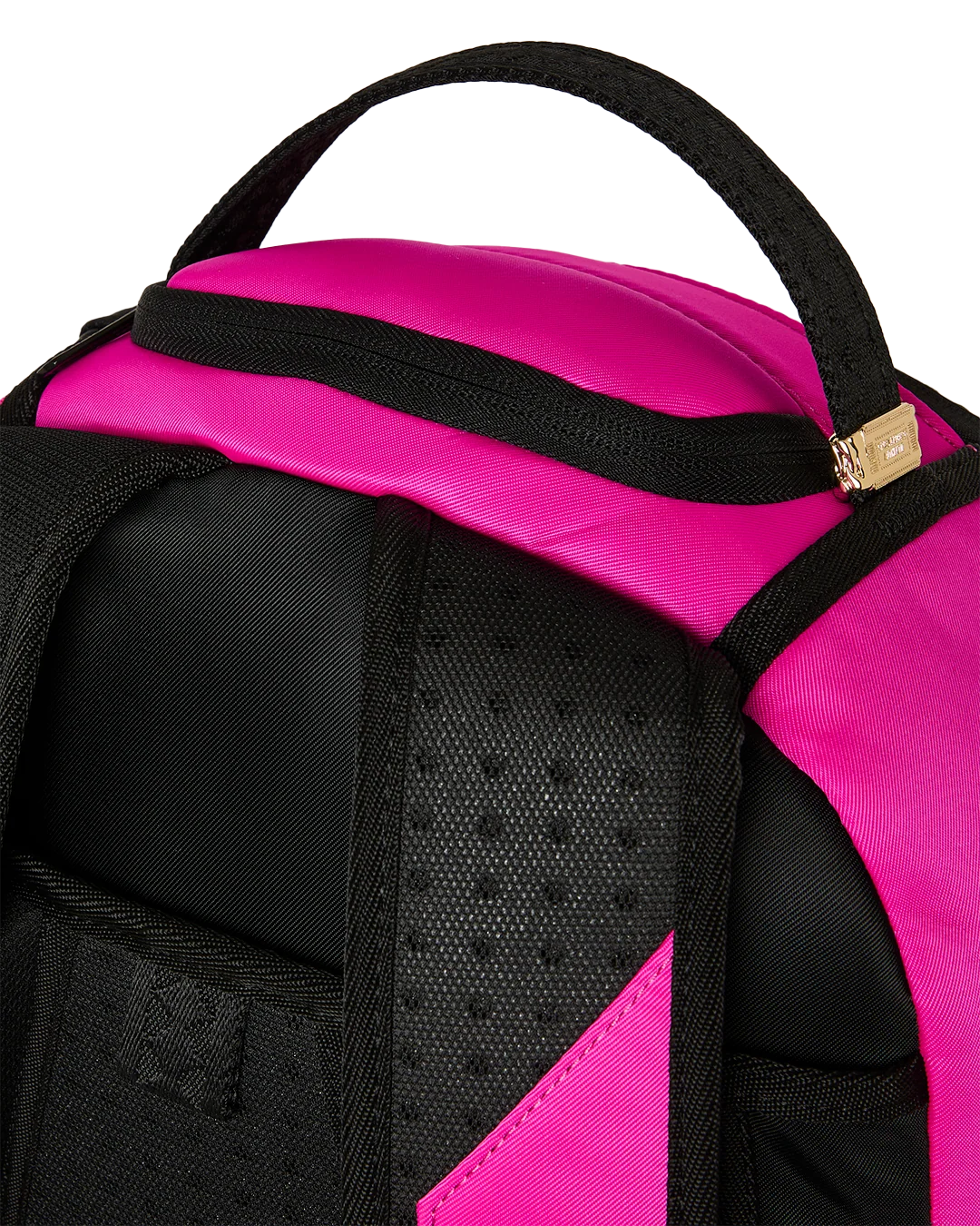 SHARK CENTRAL WHITE STENCIL SHARK PINK DLXSV BACKPACK