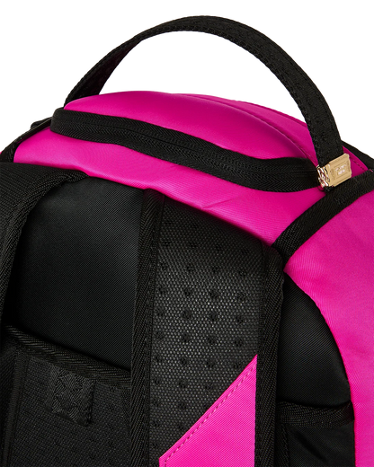 SHARK CENTRAL WHITE STENCIL SHARK PINK DLXSV BACKPACK