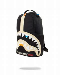 BITE ME SHARK BLACK DLSX BACKPACK