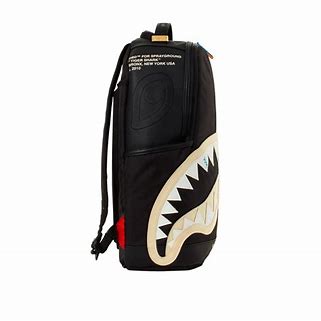 BITE ME SHARK BLACK DLSX BACKPACK