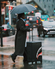 SCRIBBLE SHARK FULL-SIZE LUGGAGE