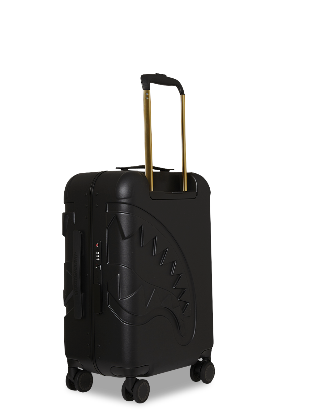 SHARKNAUTICS GOLD CARRY-ON LUGGAGE