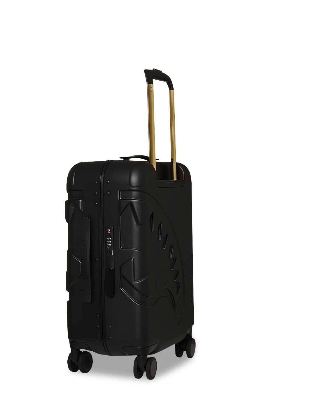 SHARKNAUTICS GOLD CARRY-ON LUGGAGE