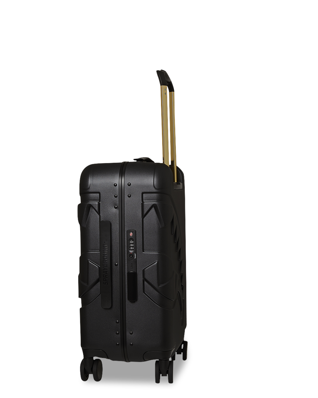 SHARKNAUTICS GOLD CARRY-ON LUGGAGE