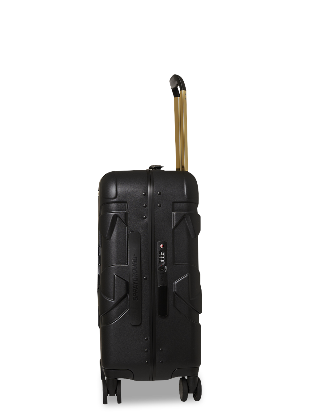 SHARKNAUTICS GOLD CARRY-ON LUGGAGE