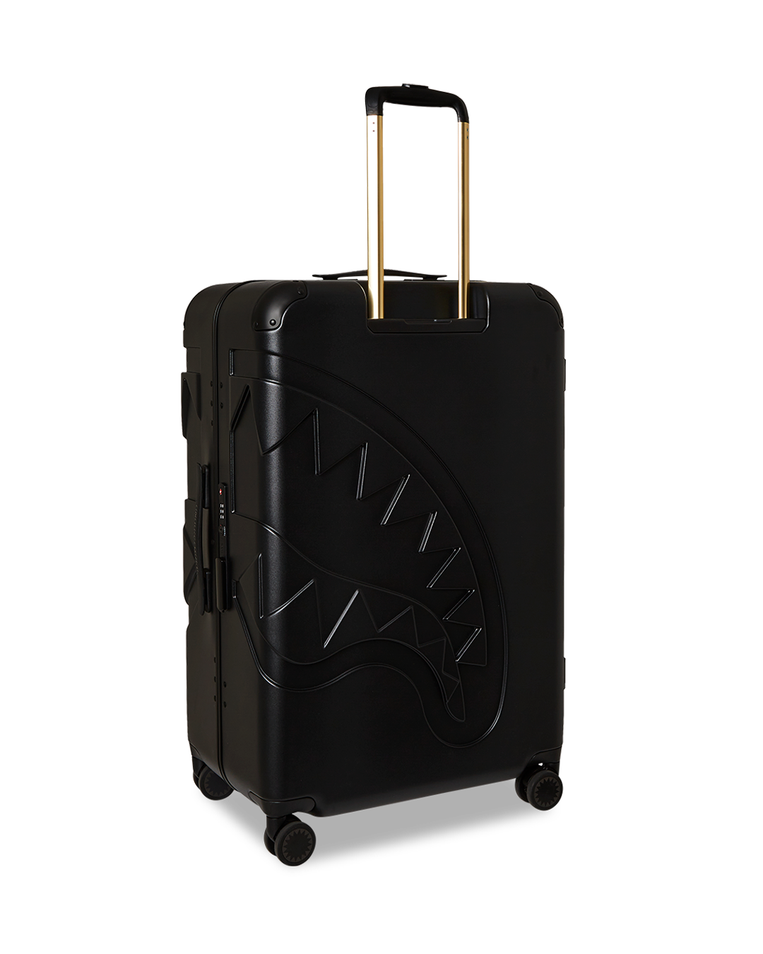 SHARKNAUTICS GOLD LARGE LUGGAGE