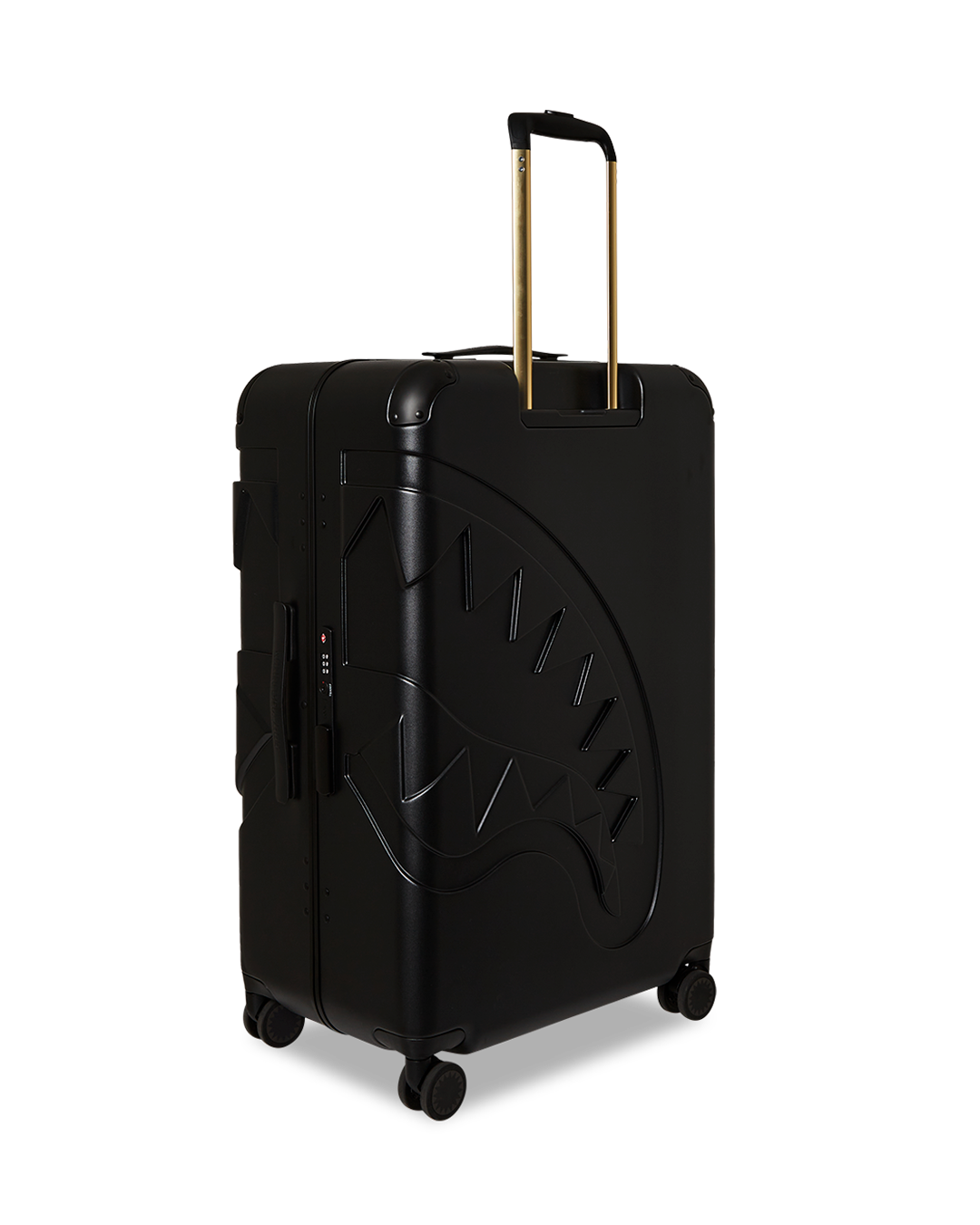 SHARKNAUTICS GOLD LARGE LUGGAGE