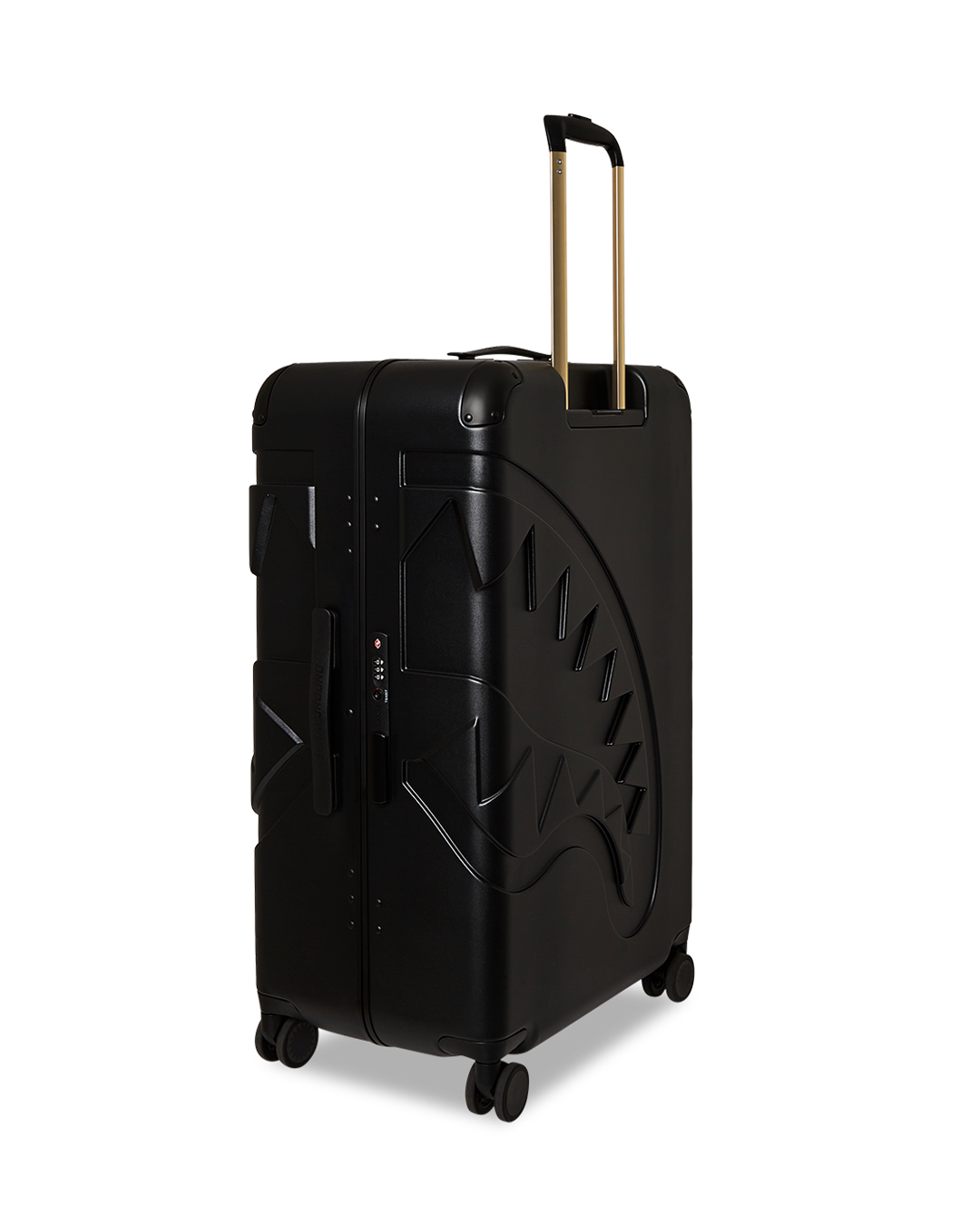 SHARKNAUTICS GOLD LARGE LUGGAGE