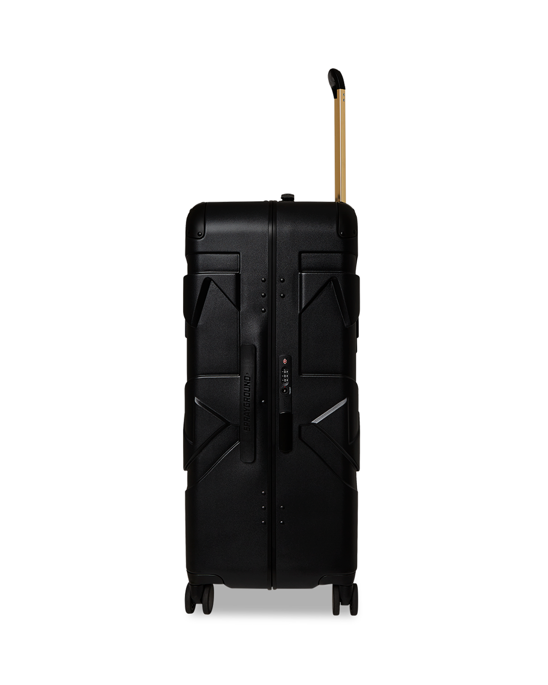 SHARKNAUTICS GOLD LARGE LUGGAGE