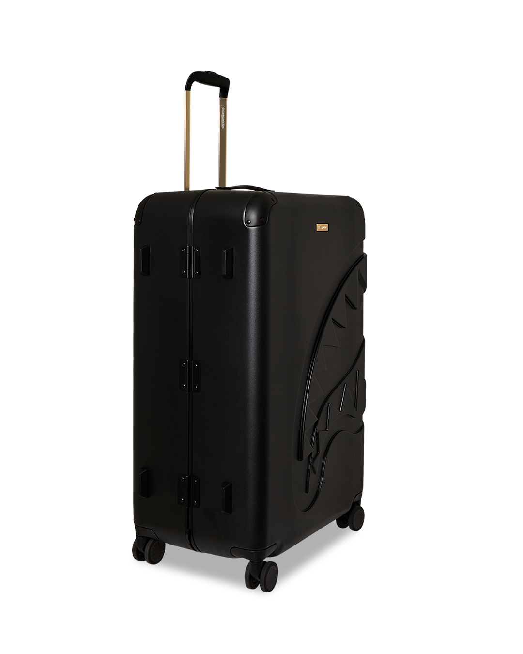 SHARKNAUTICS GOLD LARGE LUGGAGE