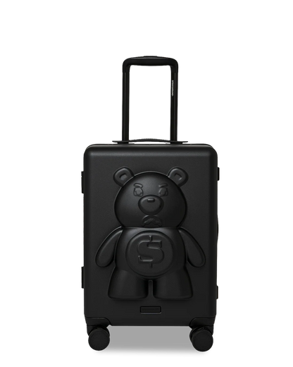 MONEYBEAR MOGUL BLACK CARRY-ON LUGGAGE