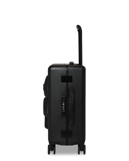 MONEYBEAR MOGUL BLACK CARRY-ON LUGGAGE