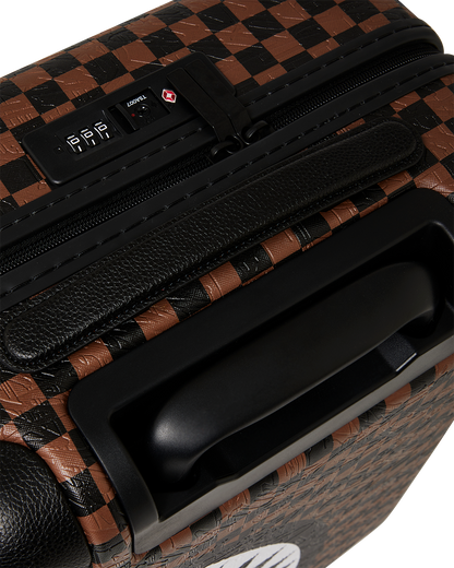 BIG CITY EMBOSS CARRY-ON HARD LUGGAGE