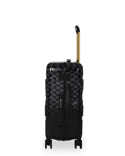 SPRITZ BLACK CARRY-ON HARD LUGGAGE