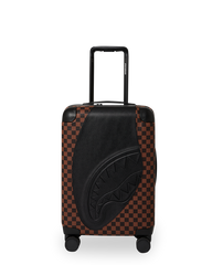 JETSTREAM BROWN CARRY-ON HARD LUGGAGE