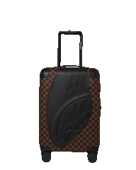 JETSTREAM BROWN CARRY-ON HARD LUGGAGE