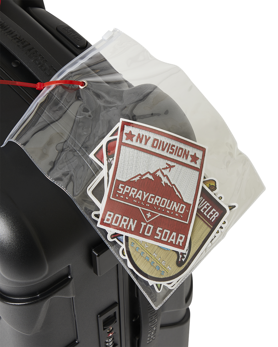 CARGO PATCHES CARRY-ON HARD LUGGAGE