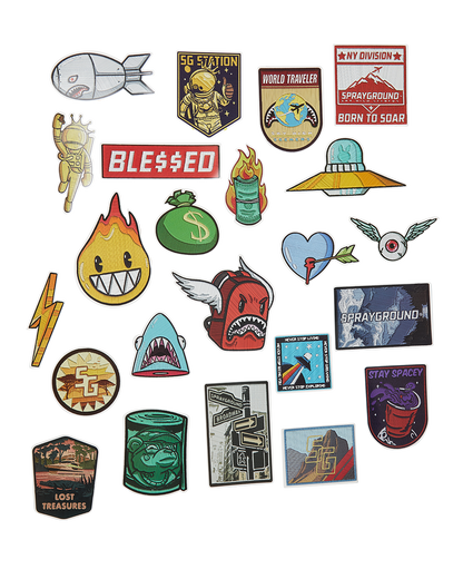 CARGO PATCHES FULL-SIZE LUGGAGE