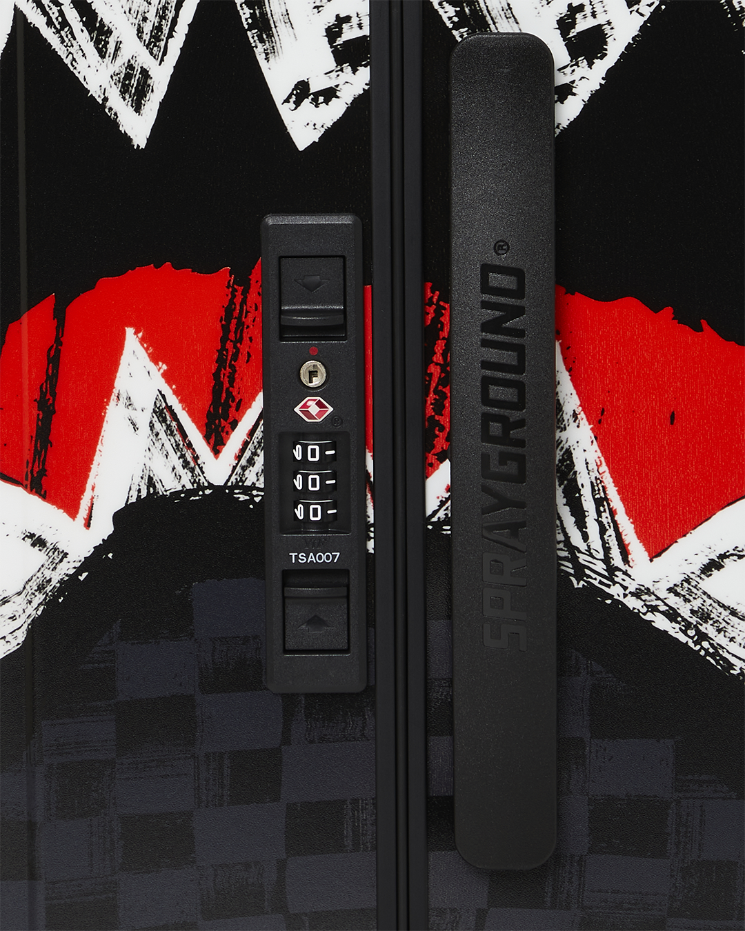 SCRIBBLE SHARK CARRY-ON HARD LUGGAGE