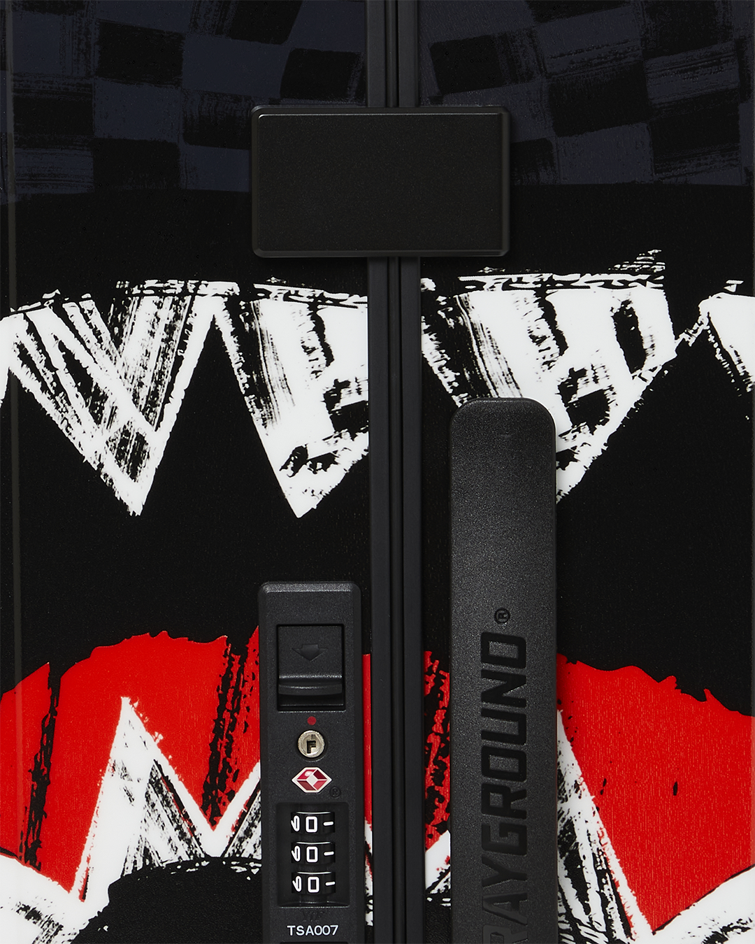 SCRIBBLE SHARK CARRY-ON HARD LUGGAGE