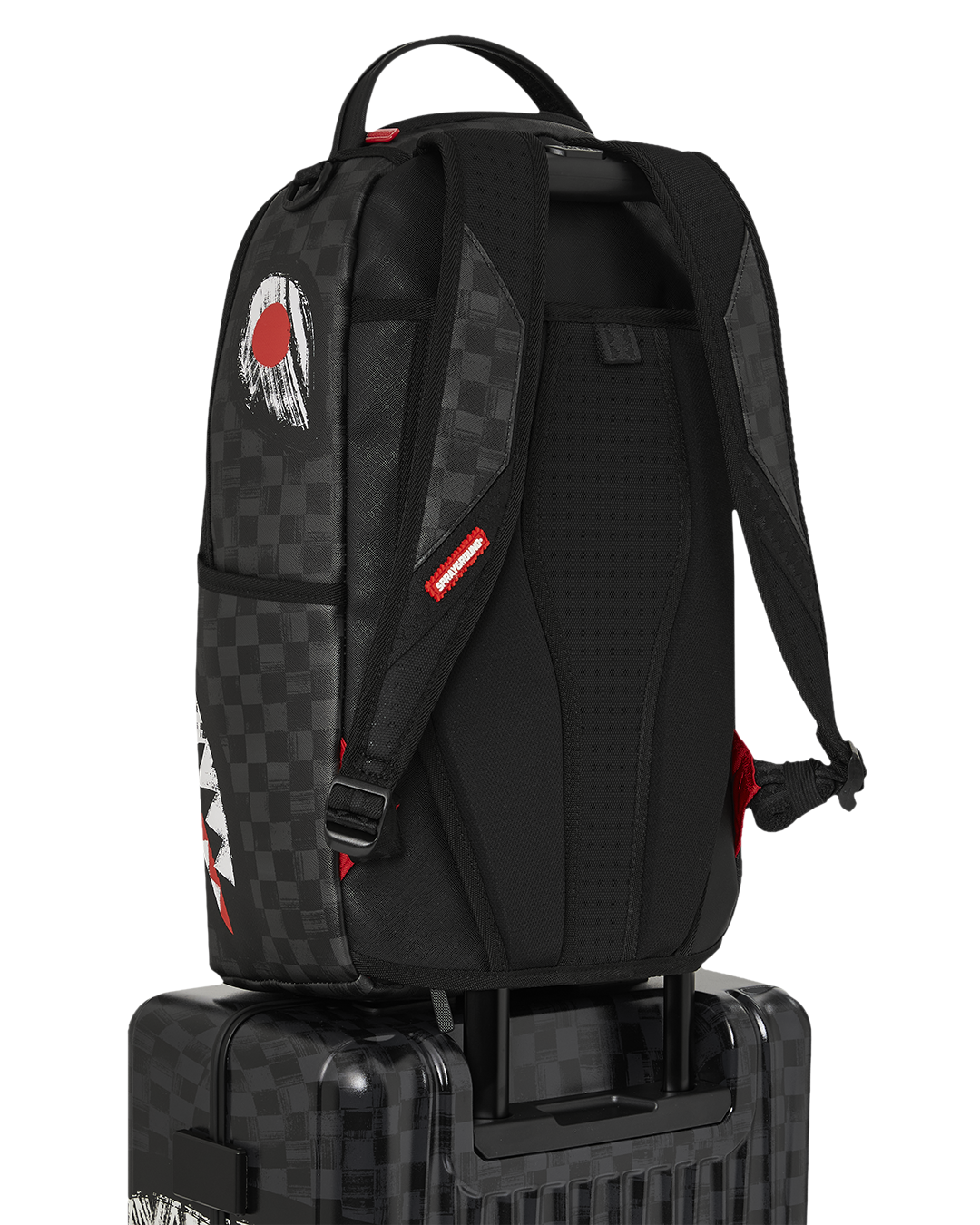 SCRIBBLE SHARK CARRY-ON HARD LUGGAGE