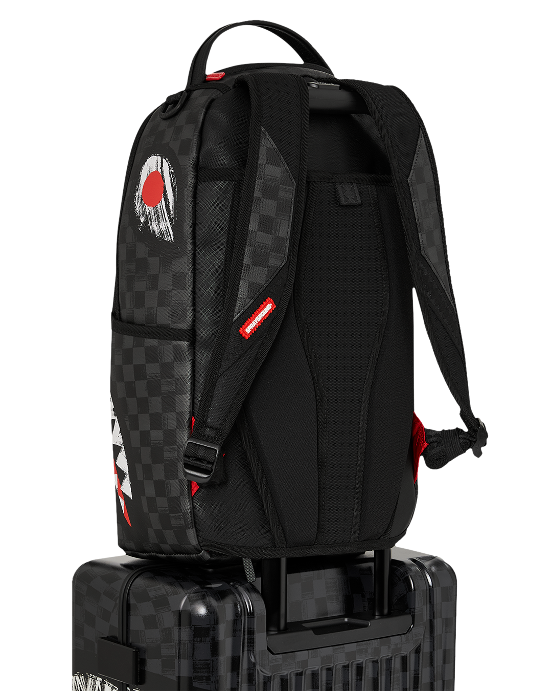 SCRIBBLE SHARK CARRY-ON HARD LUGGAGE